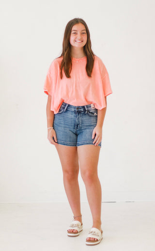 Way Back When Denim Judy Blue Shorts
