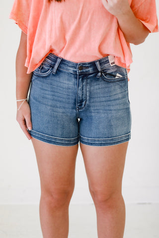 Way Back When Denim Judy Blue Shorts