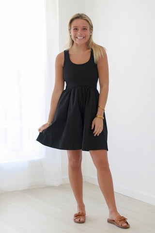 Pack Your Bags Dress in Black