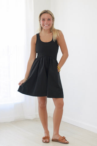 Pack Your Bags Dress in Black