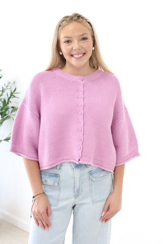 In High Regards Top in Orchid
