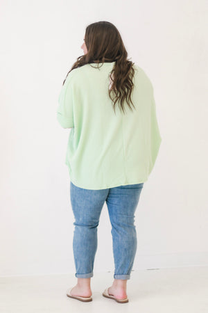 "Mint" for This Ribbed Top