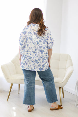 Lovely Day Floral Print Top