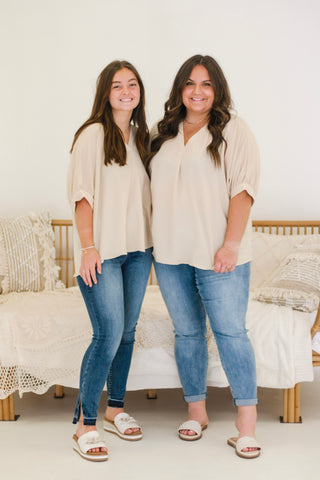 It's Easy With You in Taupe