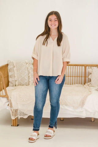 It's Easy With You in Taupe