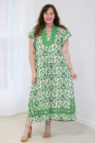 Summer Vines Midi Dress