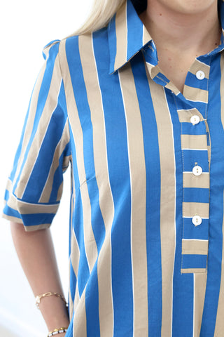 Return to Me Striped Dress