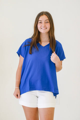 Let's Work It Out in Royal Blue