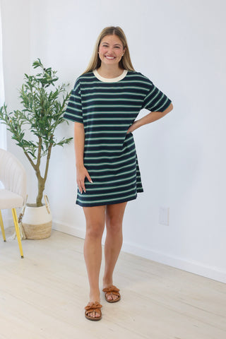 Day by Day Striped Dress