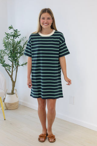 Day by Day Striped Dress