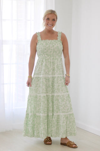 Summer Garden Floral Dress