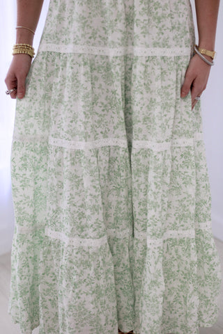 Summer Garden Floral Dress