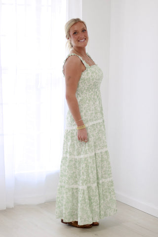 Summer Garden Floral Dress