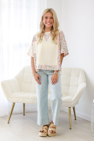 Grand Love Story Floral Top