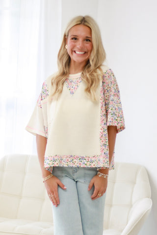 Grand Love Story Floral Top