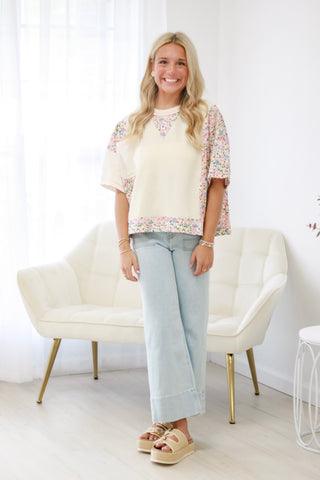 Grand Love Story Floral Top