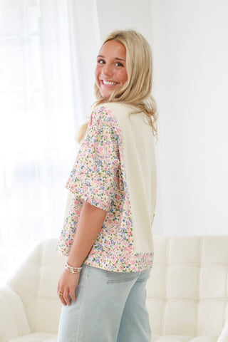 Grand Love Story Floral Top