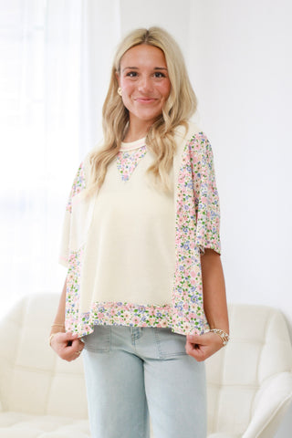 Grand Love Story Floral Top