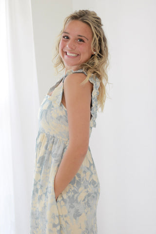 Whimsy Girl Floral Dress