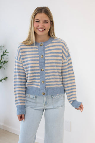 Right Here, Right Now Striped Sweater