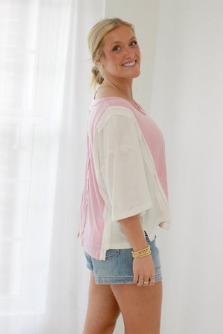 Summer Days Top in Pink