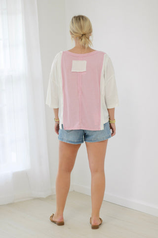 Summer Days Top in Pink