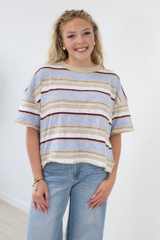 Friendly Fun Striped Top