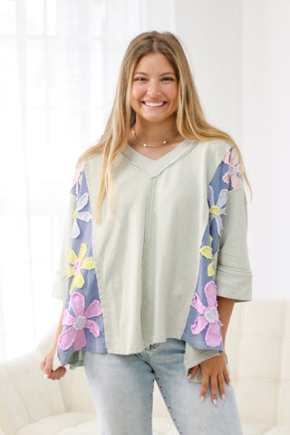 Sidekick Floral Top