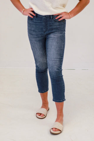 Relying on Cool Judy Blue Pull on Capri