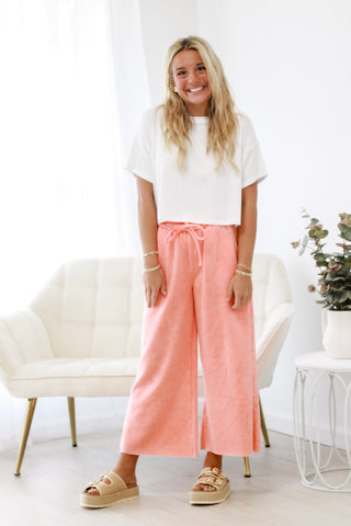 Street Smarts Acid Wash Palazzo Pants