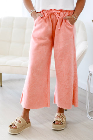 Street Smarts Acid Wash Palazzo Pants