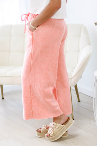 Street Smarts Acid Wash Palazzo Pants