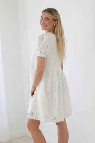 Loved by You White Dress