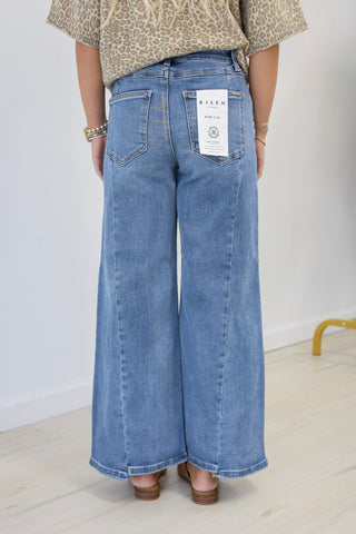 Count Me In Mid Rise Crop Jeans by Risen