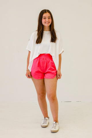 In My Era Hot Pink Athletic Shorts