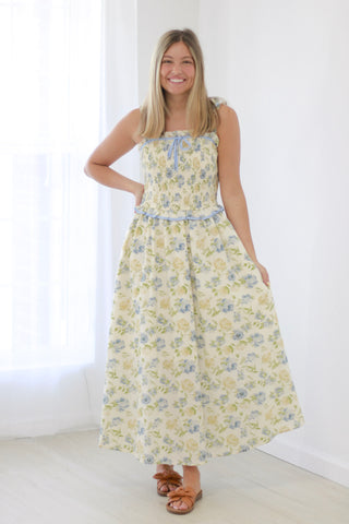 The Gilded Garden Floral Dress