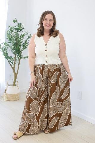 Daytime Drama Wide Leg Pants