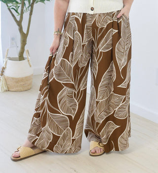 Daytime Drama Wide Leg Pants