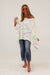 Over the Rainbow Star Top in White by Oli & Hali