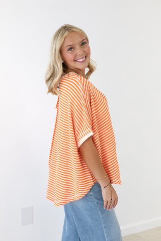 Have it Your Way Striped Top