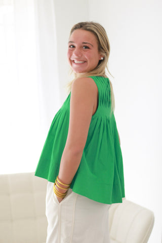 So Much Sunshine Green Tank
