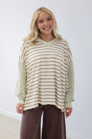 Fall Refresh Striped Top