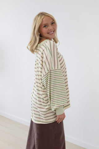 Fall Refresh Striped Top