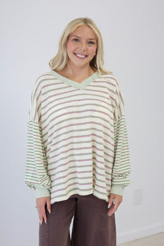 Fall Refresh Striped Top