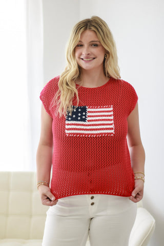 Miss Americana Flag Sweater