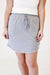 Sunshine Stroll Pocket Skirt in Grey