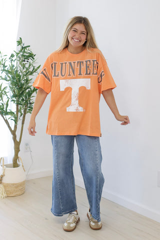 Wearing Tennessee Orange Licensed Band Tee