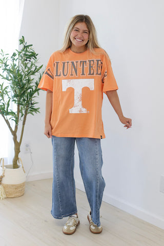 Wearing Tennessee Orange Licensed Band Tee