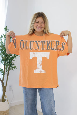 Wearing Tennessee Orange Licensed Band Tee