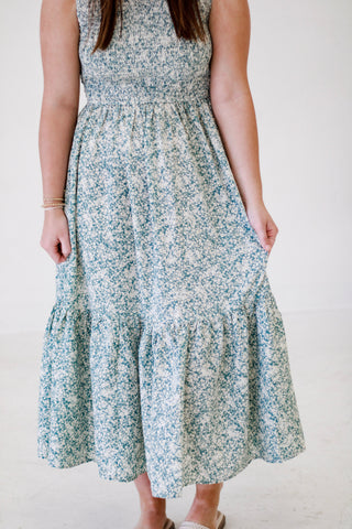 Your Breezy Companion Midi Dress in Teal